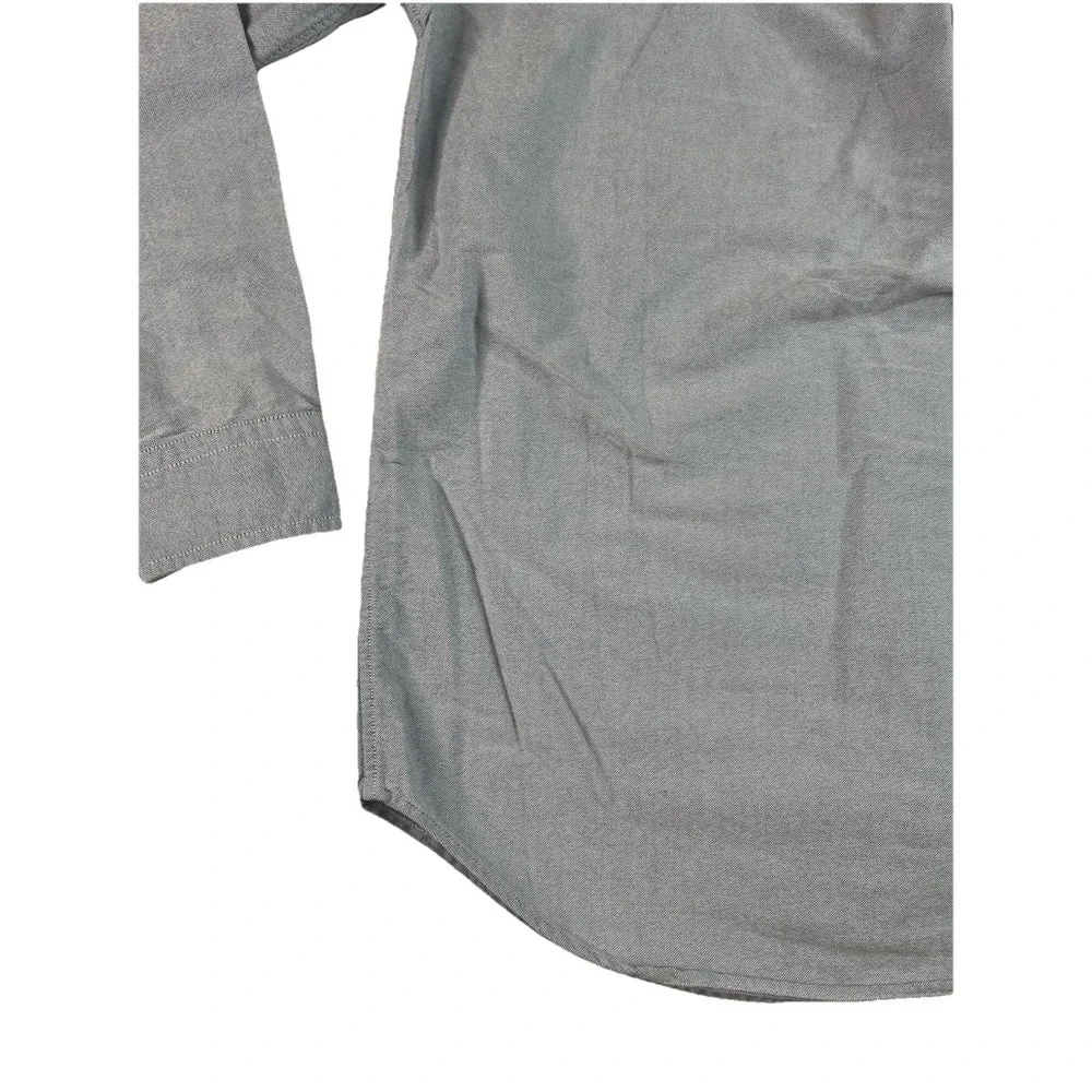 Ralph Lauren Boys Button Down Long Sleeve Shirt Flesh Pony Size 16 Blue